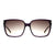 Óculos de Sol Ana Hickmann AH 9107 B13 Roxo e Dourado / Preto Degradê - Lente 5,8 cm