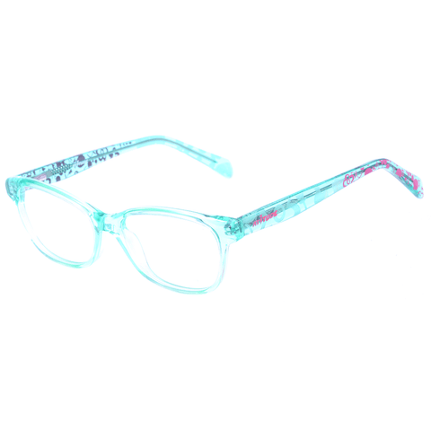 Óculos de Grau Atitude Kids AT 7073 C04 Verde Translúcido - Lente 4,7 cm - Oculos Shop