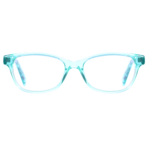 Óculos de Grau Atitude Kids AT 7073 C04 Verde Translúcido - Lente 4,7 cm - Oculos Shop