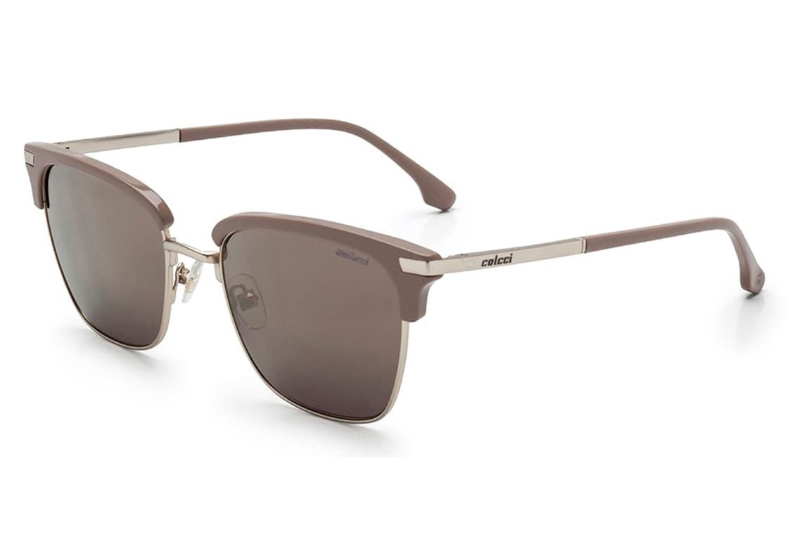 Óculos De Sol Colcci C0107 MARROM BRILHO / MARROM ESPELHADO UNICO