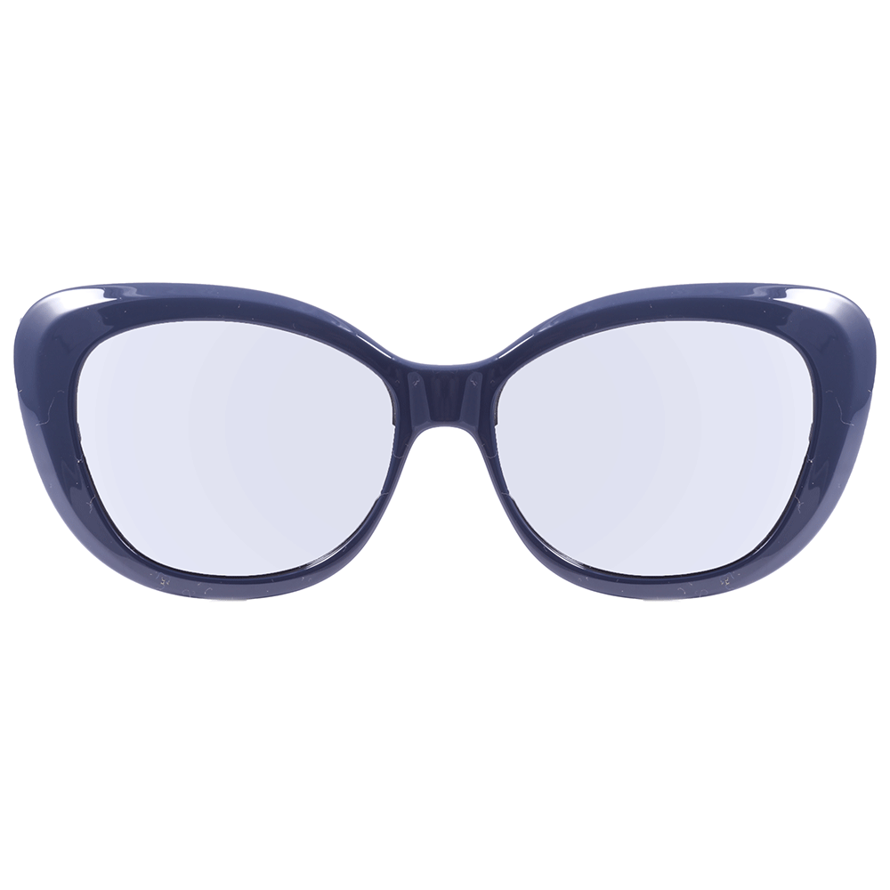 Colcci Bandy 2 Clip On Azul Brilho / Prata Espelhado Polarizado - Lente 5,2 cm  - Grau