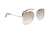 Óculos de Sol Evoke For You DS24 03A Silver Shine / Gold Mirror Gradient Unico - Lente 5,7 cm