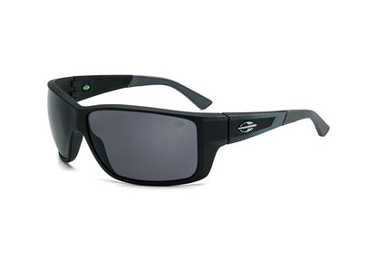 Óculos de Sol Mormaii Joaca Iii Preto E Branco Fosco/ Prata Espelhado Unico