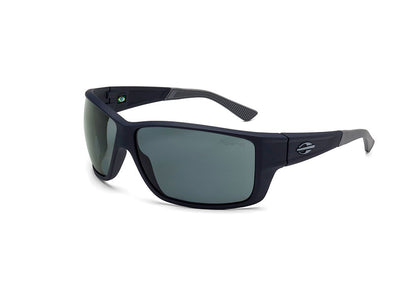 Óculos de Sol Mormaii Joaca Iii Preto E Branco Fosco/ Prata Espelhado Unico