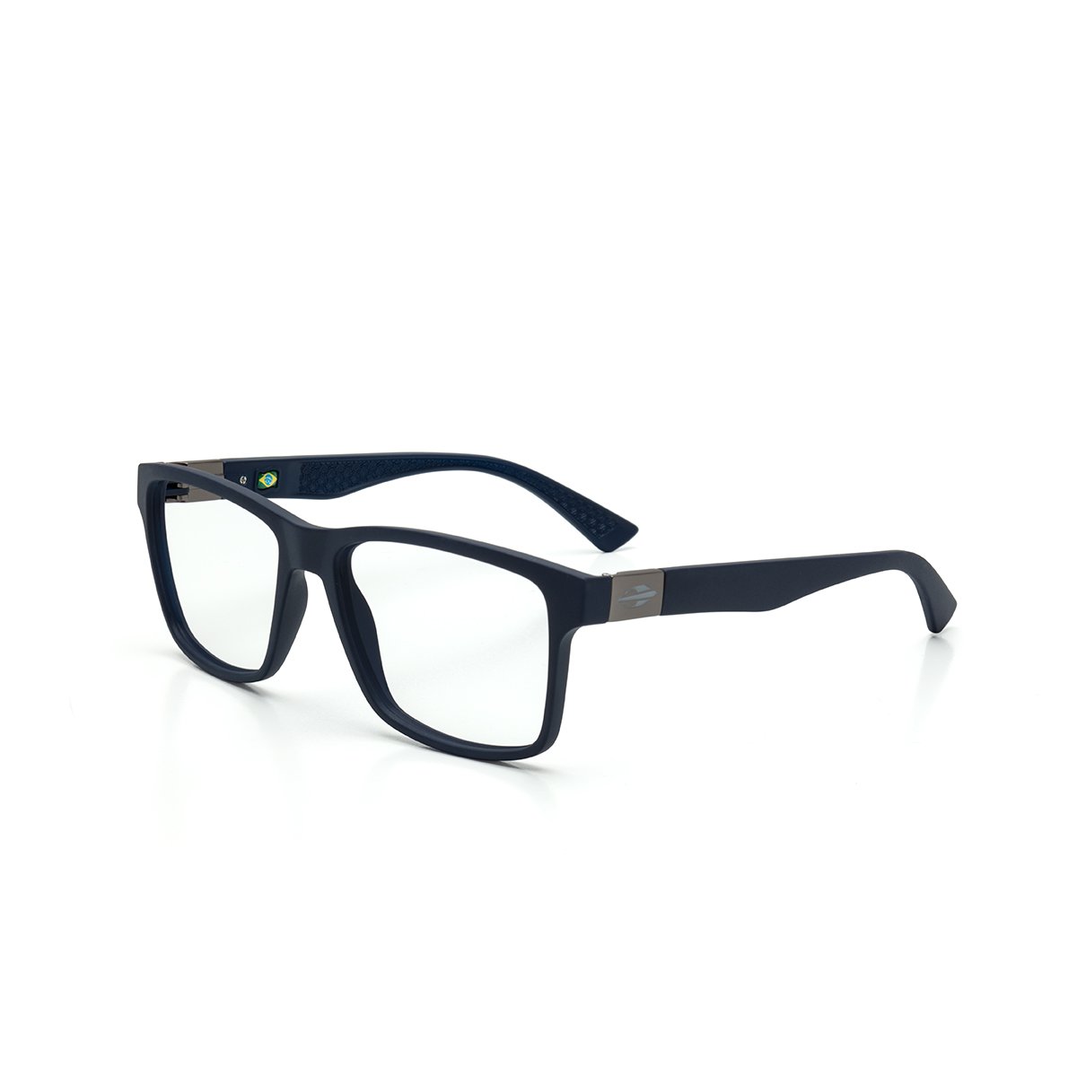 Óculos de Grau Mormaii Moscou Azul Fosco - Lente 5,5 cm