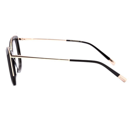 Ana Hickmann AH 6383 T01 Vermelho Translúcido e Dourado Brilho - Lente 5,4 cm A01 Preto E Dourado Brilho Lente 5,4 Cm