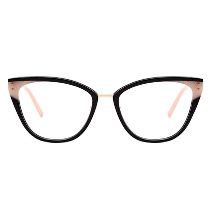 Ana Hickmann AH 6401 A01 Preto e Dourado Brilho - Lente 5,3 cm P02 Preto E Nude Brilho Lente 5,3 Cm