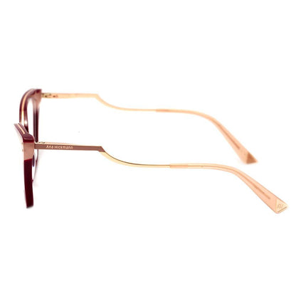 Ana Hickmann AH 6401 P03 Vermelho e Dourado Brilho - Lente 5,3 cm