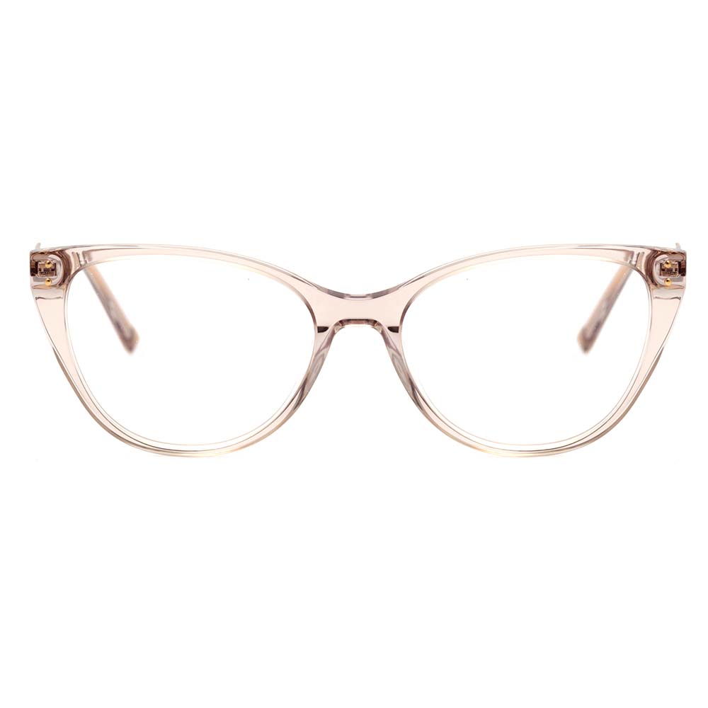 Ana Hickmann AH 6403 T01 Marrom Translúcido e Dourado Brilho - Lente 5,3 cm