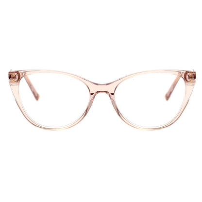 Ana Hickmann AH 6403 T01 Marrom Translúcido e Dourado Brilho - Lente 5,3 cm