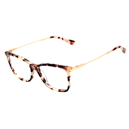 Ana Hickmann AH 6406 G22 Nude Mesclado e Dourado Brilho - Lente 5,4 cm