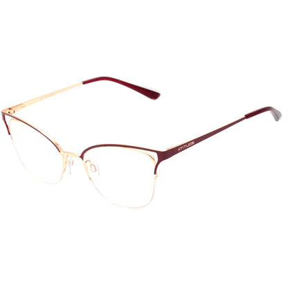 Atitude AT 1658 01A Marrom Fosco e Dourado Brilho Lente 5,2 Cm