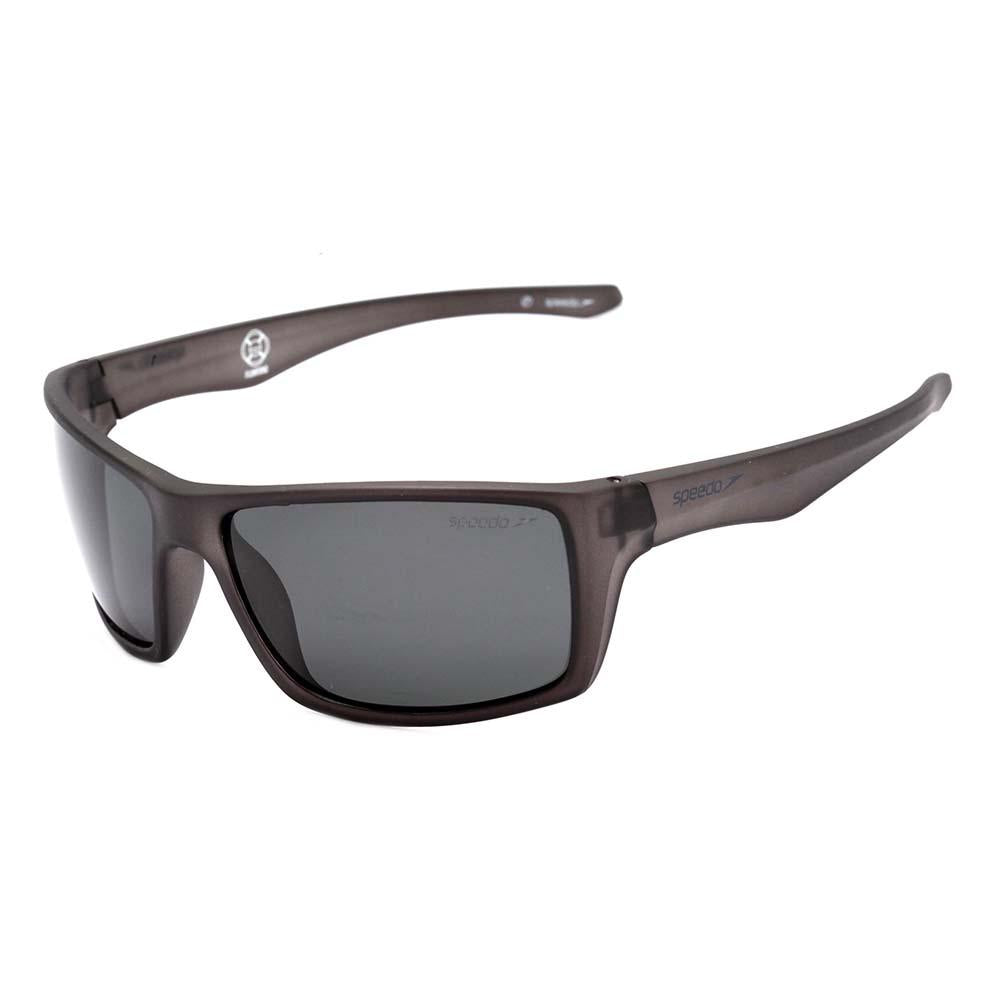 Speedo Hidra A01 Preto Fosco / Verde Polarizado - Lente 6,0 cm H01 Cinza Translúcido Fosco/ Cinza Polarizado Lente 6,0 Cm