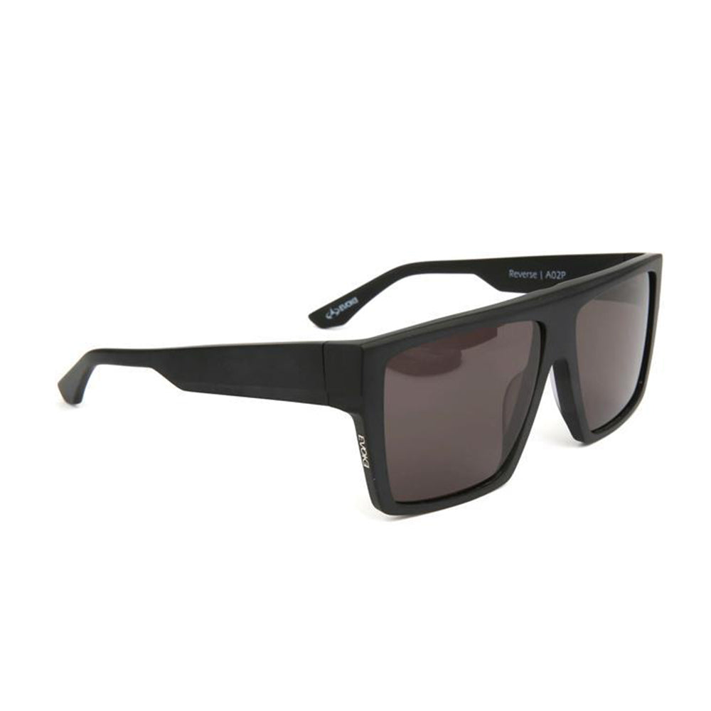 Evoke Reverse A02P Black Matte/ Brown Polarized