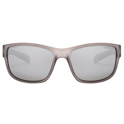 Speedo Capri H01 Cinza Translúcido Fosco / Prata Espelhado Polarizado - Lente 5,7 cm