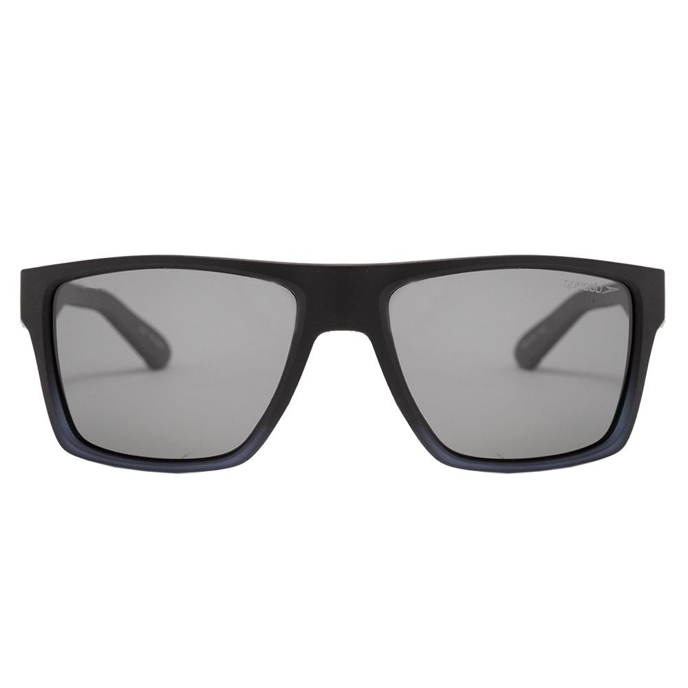 Speedo Flux A02 Preto e Azul Degradê Fosco / Cinza Polarizado - Lente 5,8 cm