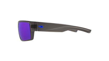 HB Narrabeen Matte Onyx / Blue Chrome - Lente 6,5 cm  - Sol