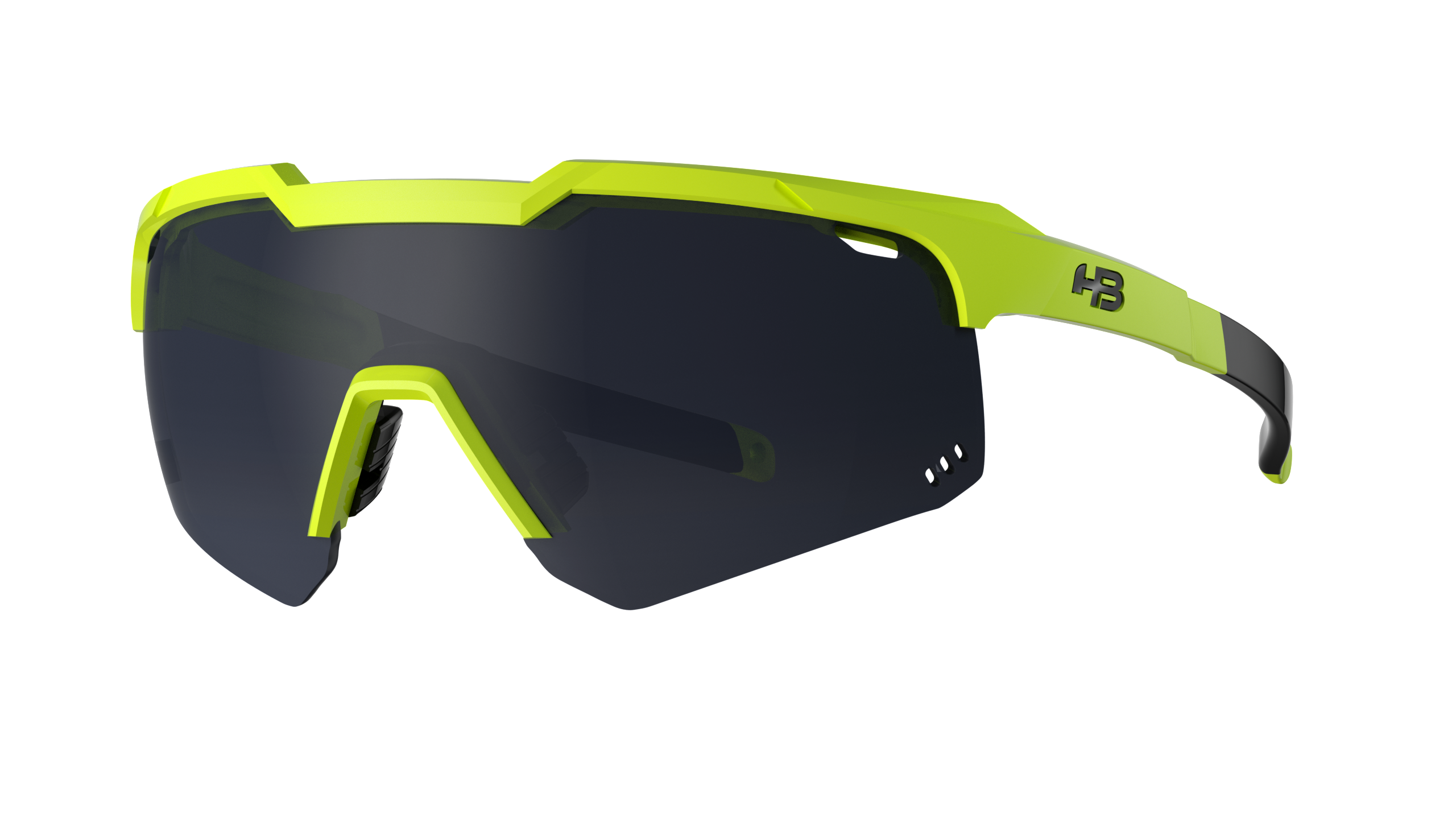 HB Shield Evo Road Neon Yellow / Gray Unico