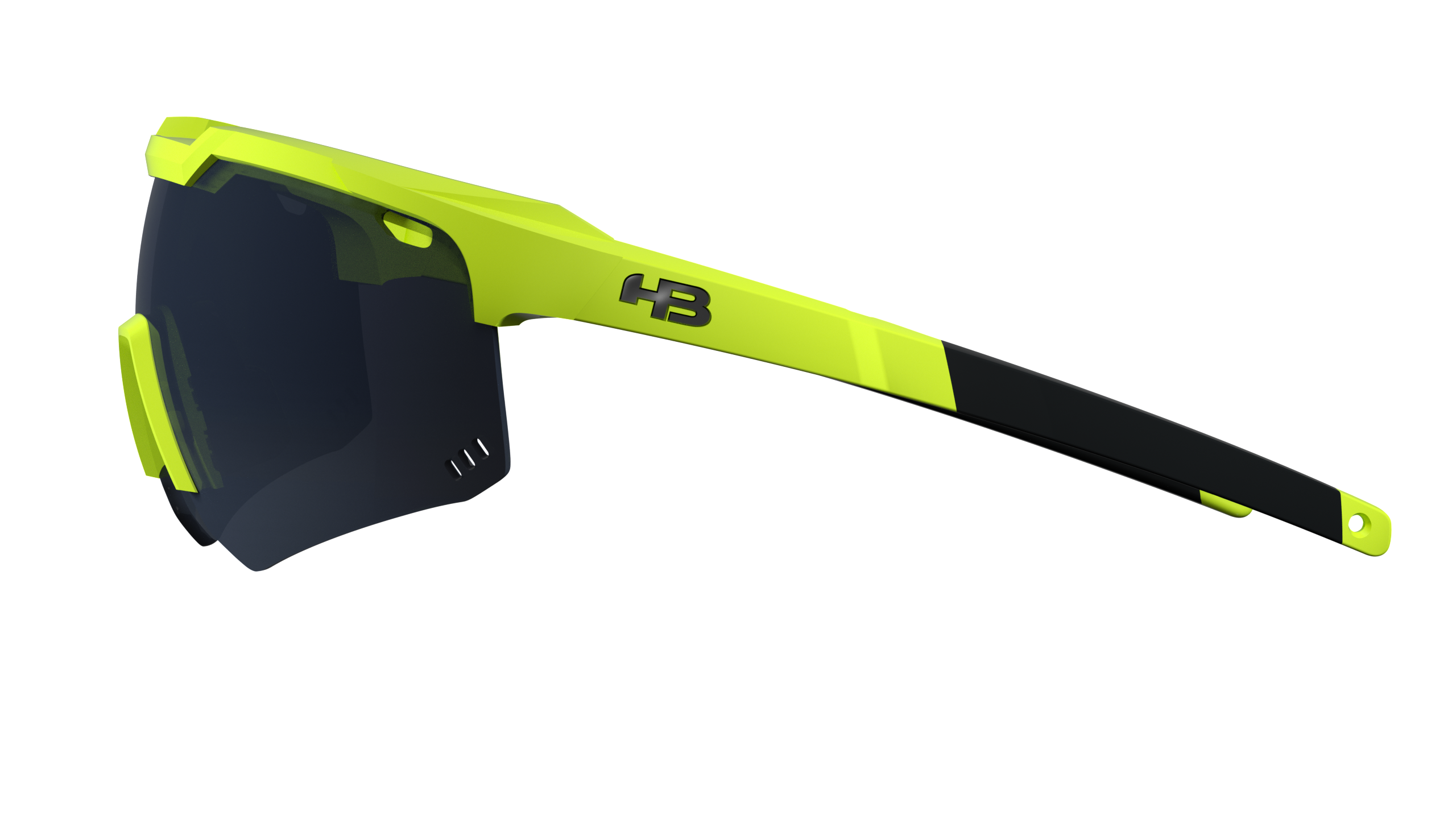 HB Shield Evo Road Neon Yellow / Gray Unico