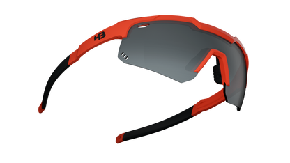 HB Shield Evo Montain Matte Orange / Silver Unico