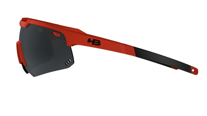 HB Shield Evo Montain Matte Orange / Silver Unico