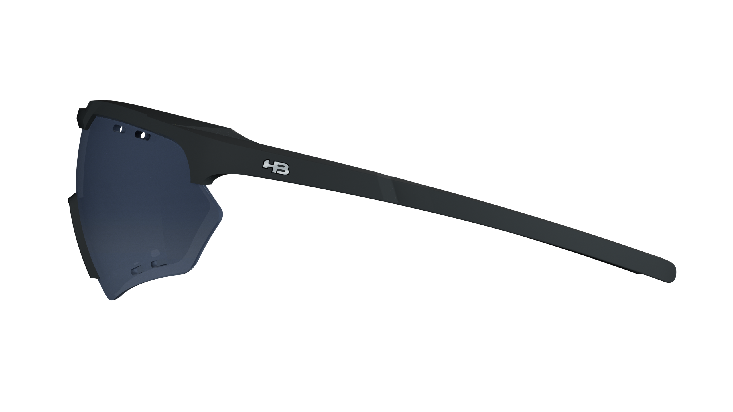 HB Shield Compact Road Matte Black / Gray Unico