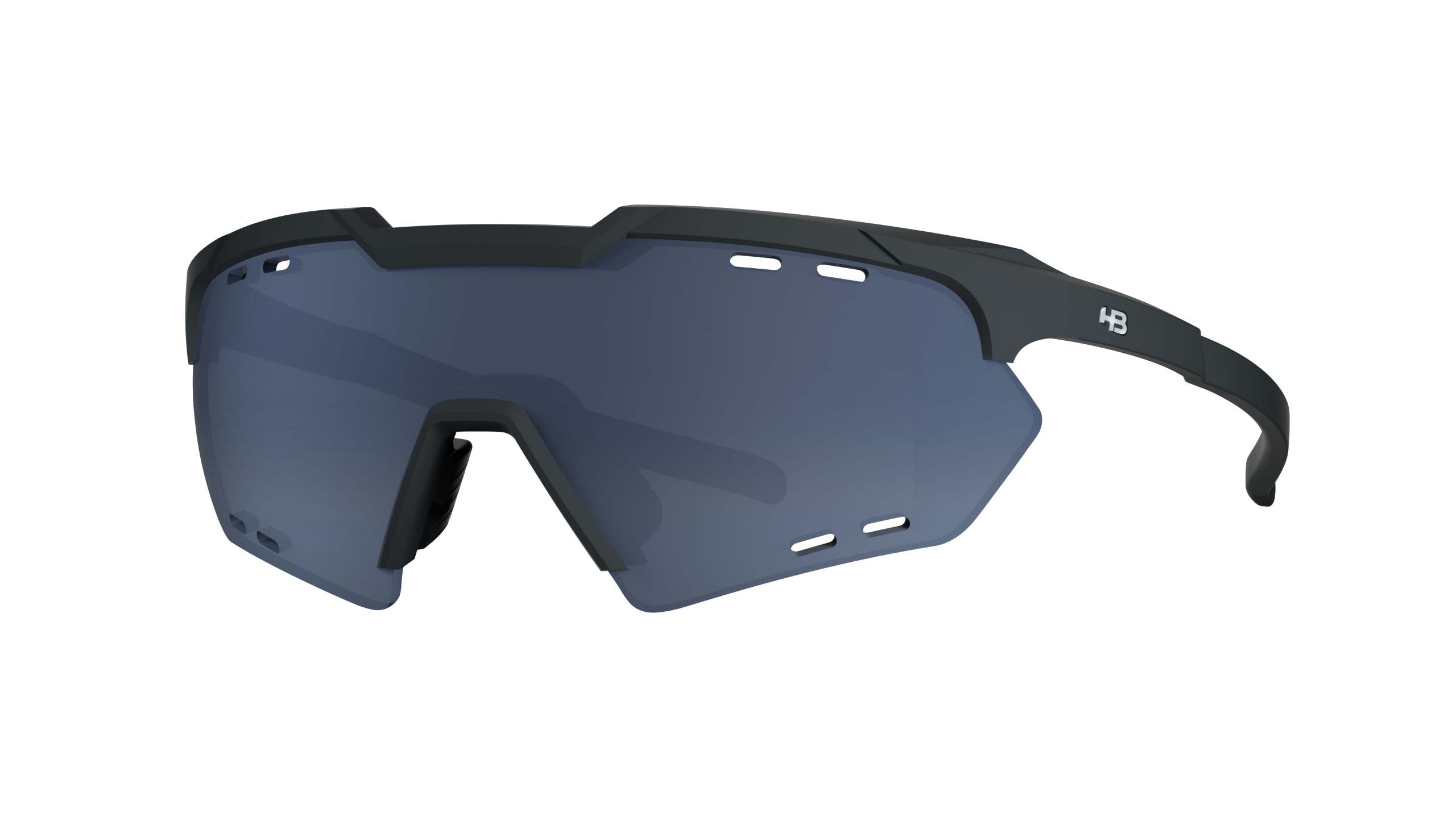 HB Shield Compact Road Matte Black / Gray Unico