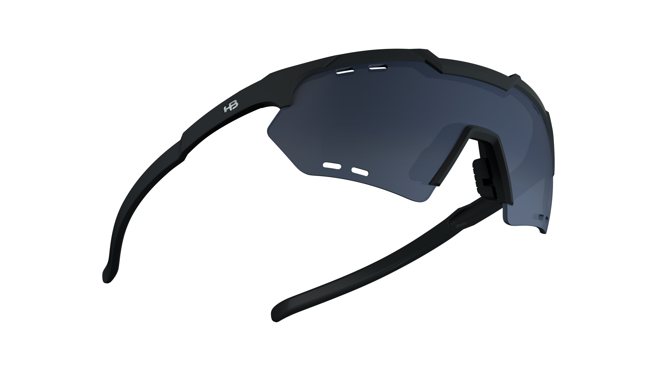 HB Shield Compact Road Matte Black / Gray Unico