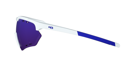 HB Shield Compact Road Pearled White / Multi Purple Unico