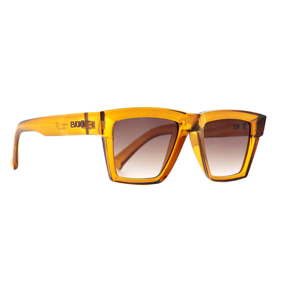 Evoke Time Square Yago Dora YD01 Crystal Ambar Caramel/ Brown Gradient