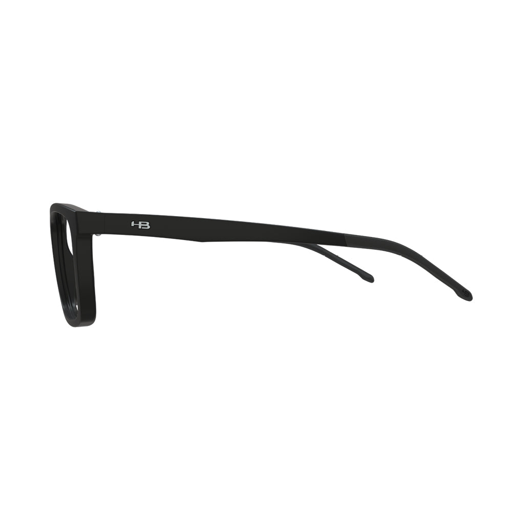 HB 0380 Switch Clip On Matte Black /  Polarized Gray - Lente 5,0 cm  - Sol