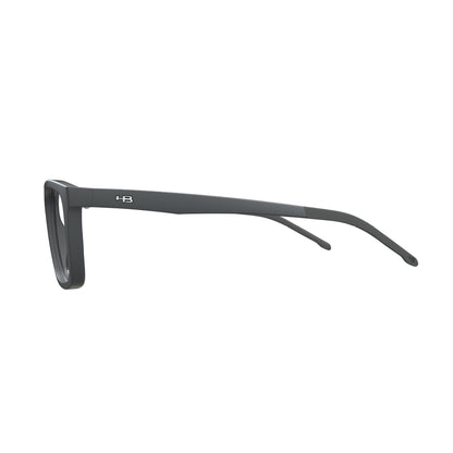 HB 0380 Switch Clip On Matte Graphite / Polarized Silver - Lente 5,0 cm