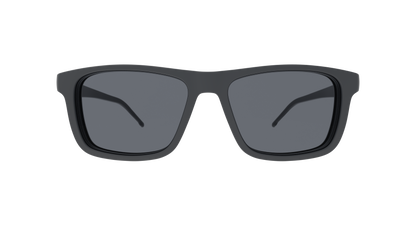 HB 0351 Switch Clip On Matte Graphite / Silver Polarized - Lente 5,2 cm