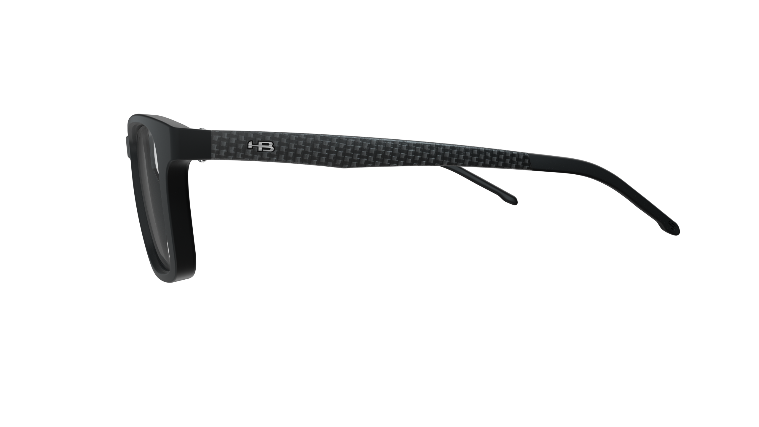 HB 0351 Switch Clip On New Carbon Fiber / Gray Polarized - Lente 5,2 cm  - Grau