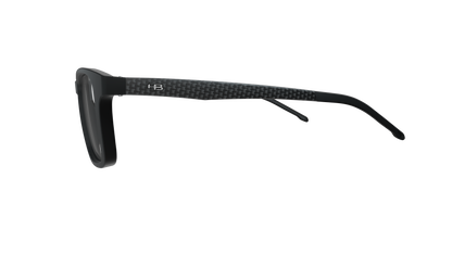 HB 0351 Switch Clip On New Carbon Fiber / Gray Polarized - Lente 5,2 cm  - Grau