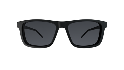 HB 0351 Switch Clip On New Carbon Fiber / Gray Polarized - Lente 5,2 cm  - Grau
