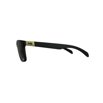 Óculos de Sol HB Gipps II Matte Black / Gold Espelhado - Lente 5,5 cm