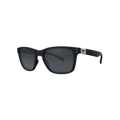 Óculos de Sol HB Gipps II Matte Black / Gray Polarized Unico - Lente 5,5 cm