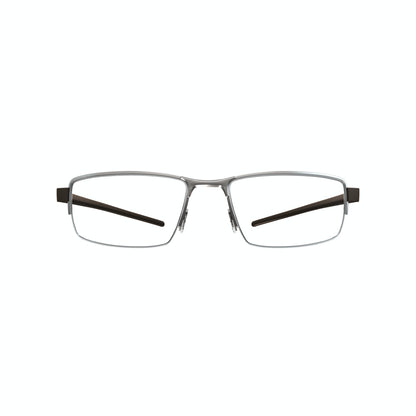 Óculos de Grau HB Mxfusion M 93071 M. Nickel / Matte Café - Lente 5,4 cm