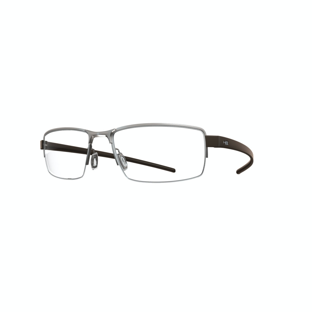 Óculos de Grau HB Mxfusion M 93071 M. Nickel / Matte Café - Lente 5,4 cm