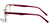 Óculos de Grau Ana Hickmann Ah 1226 07D Vinho E Prata - Lente 5,4 Cm