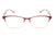 Óculos de Grau Ana Hickmann AH 1337 07A Vermelho e Dourado Brilho - Lente 5,5 cm - Oculos Shop