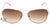 Óculos de Sol Ana Hickmann Ah 3081 04A Dourado Brilho/ Marrom - Lente 5,9 Cm