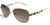 Óculos de Sol Ana Hickmann Ah 3081 04G Dourado Brilho/ Marrom - Lente 5,9 Cm