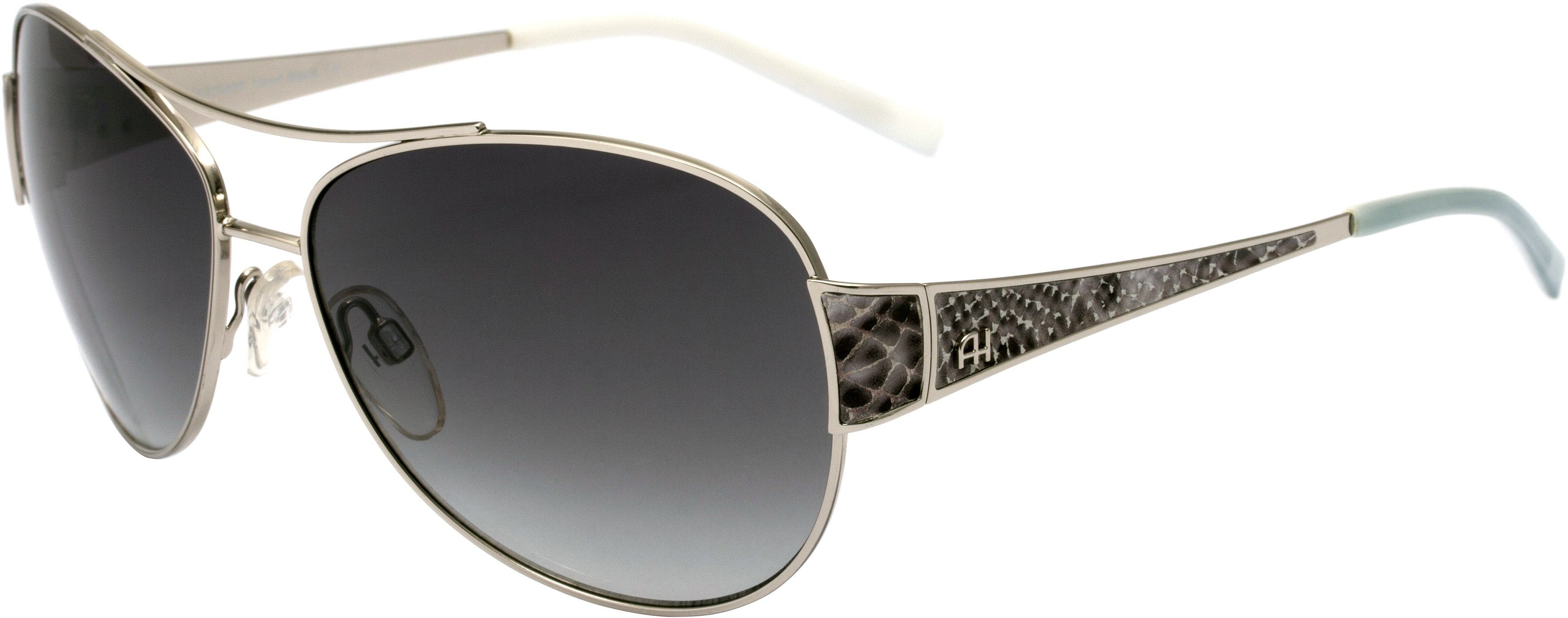 Óculos de Sol Ana Hickmann Ah 3085 03A Prata E Preto/ Preto Degradê - 61 mm