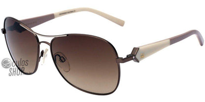 Óculos de Sol Ana Hickmann Ah 3087 08H Marrom Branco E Rosa/ Marrom Degradê - 59 mm