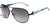 Óculos de Sol Ana Hickmann Ah 3091 09D Preto E Azul/ Preto Degradê - Lente 6,2 Cm