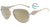 Óculos de Sol Ana Hickmann Ah 3097 01C Prata E Creme/ Dourado Espelhado - Lente 5,9 Cm