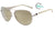 Óculos de Sol Ana Hickmann Ah 3097 01C Prata E Creme/ Dourado Espelhado - Lente 5,9 Cm