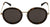 Óculos de Sol Ana Hickmann Ah 3122 G21 Marrom Mesclado E Dourado/ Marrom - Lente 5,1 Cm